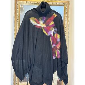 Troubadour Anthropologie Artsy Poncho, L